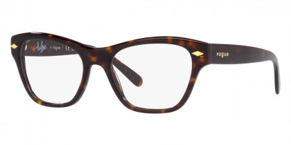 Color: Dark Havana (W656) - Vogue VO5446W65652