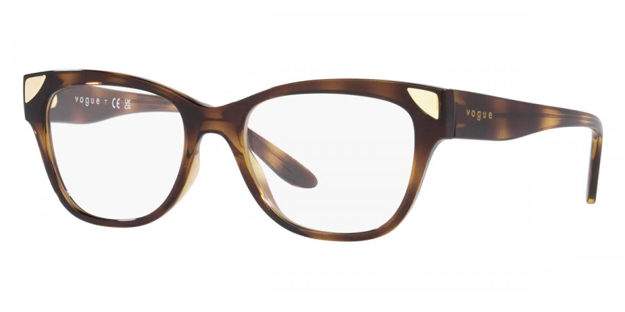 Color: Dark Havana (W656) - Vogue VO5454W65653