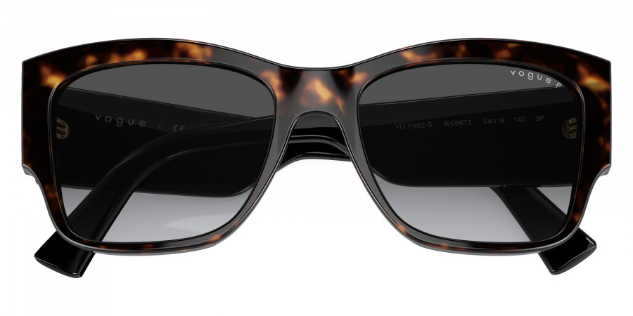 Color: Dark Havana/Black (W656T3) - Vogue VO5462SW656T354