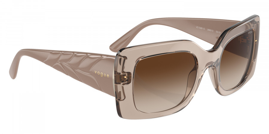 Color: Transparent Caramel/Full Dark Beige (299013) - Vogue VO5481S29901352