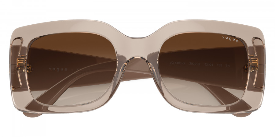 Color: Transparent Caramel/Full Dark Beige (299013) - Vogue VO5481S29901352