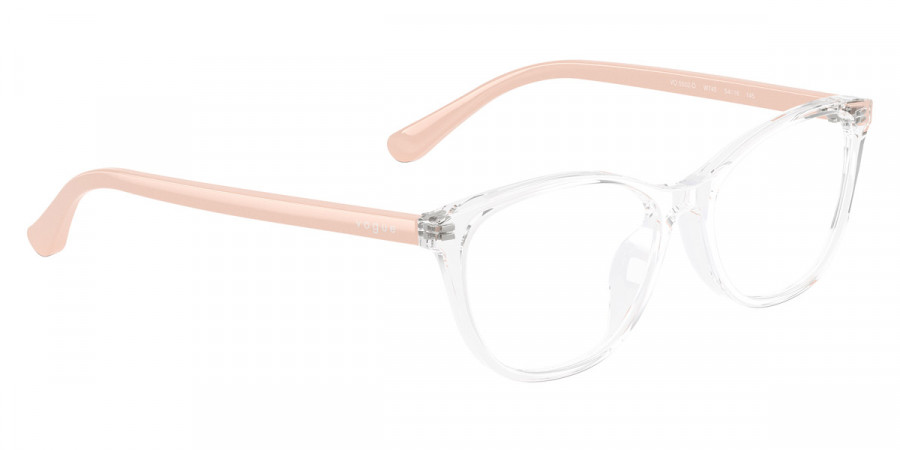 Color: Transparent/Full Pink (W745) - Vogue Eyewear VO5502DW74554