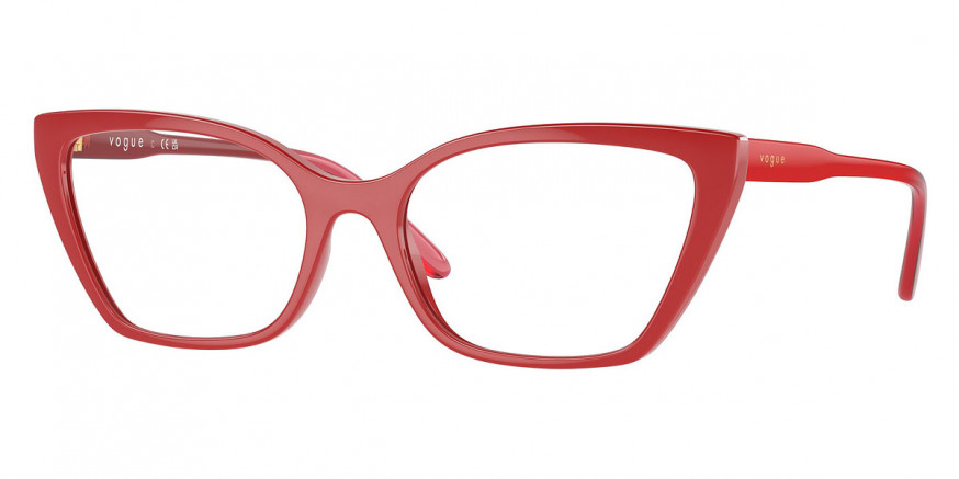 Vogue™ VO5519 3080 52 - Full Red/Red Gradient Transparent Red