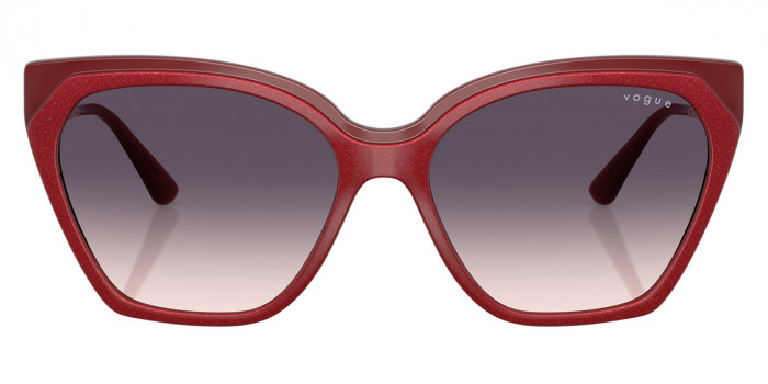 vogue eyewear™ VO5521S 322136 57 - Top Red/Opal Red/Rose Gold