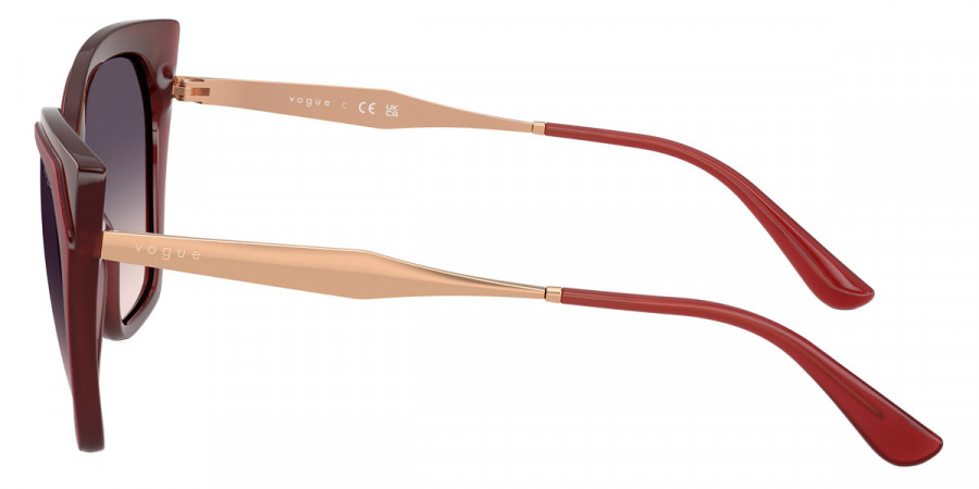 Color: Top Red/Opal Red/Rose Gold (322136) - Vogue Eyewear VO5521S32213657