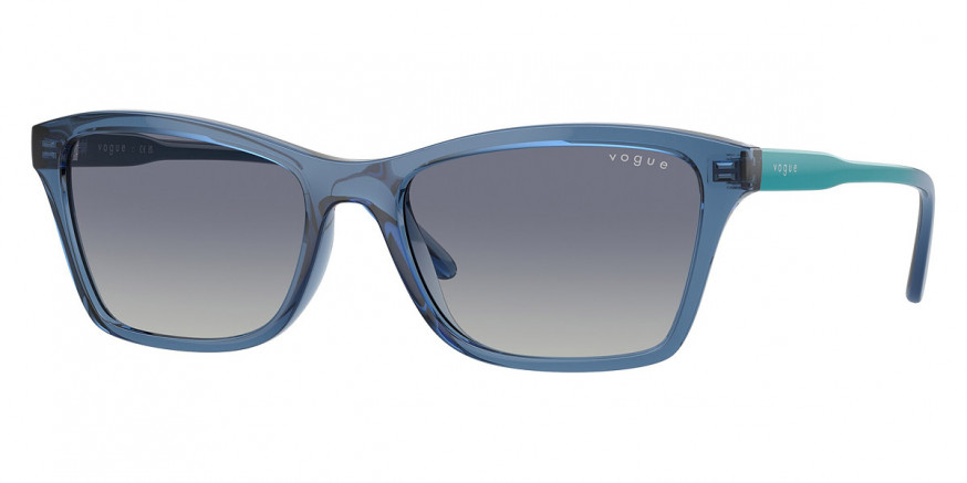 Vogue™ VO5551S 30854L 54 - Azure Gradient Transparent Blue