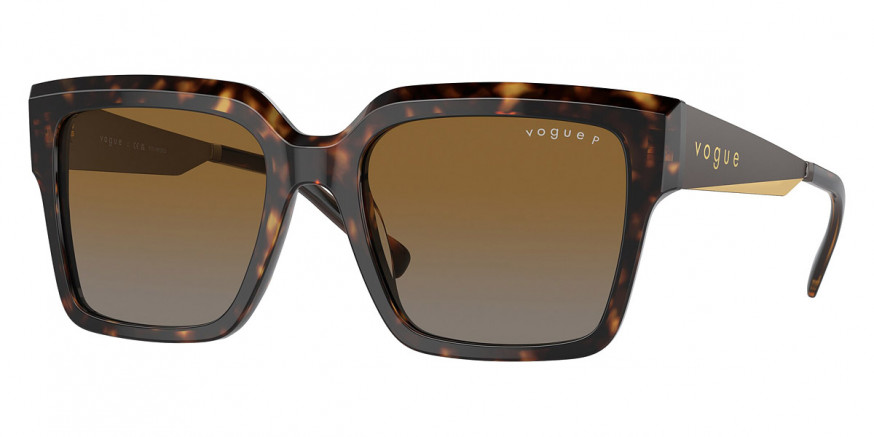 Vogue™ VO5553S W656T5 54 - Dark Havana/Matte Brown/Gold