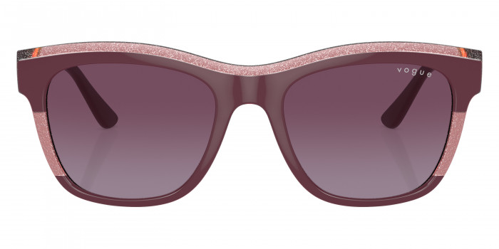 vogue eyewear™ VO5557S 31408H 54 - Transparent Purple Glitter/Full Purple
