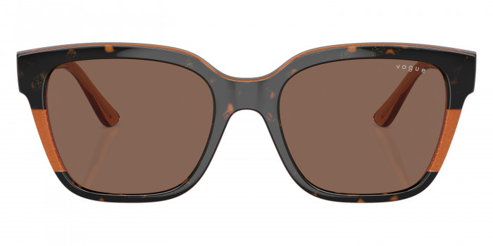 vogue eyewear™ VO5558S 313473 55 - Havana/Transparent Brown Glitter