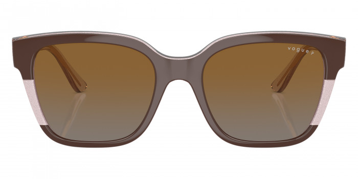 vogue eyewear™ VO5558S 3136T5 55 - Brown/Transparent Rose Glitter