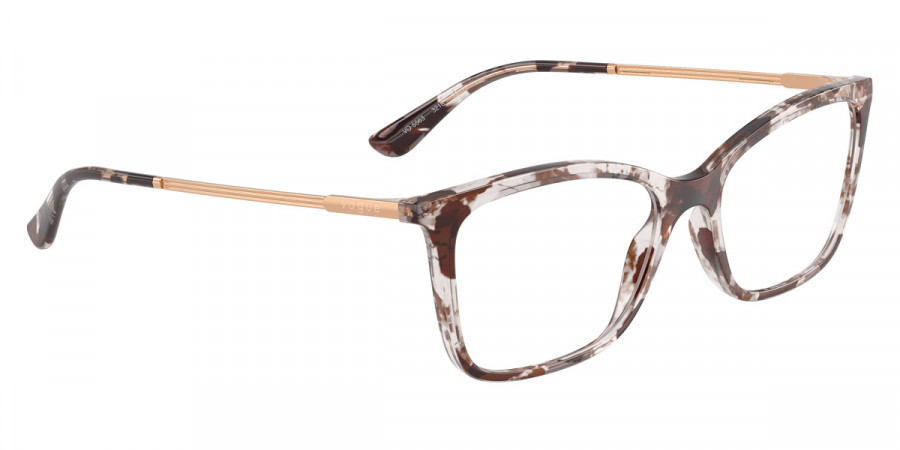 Color: Gray Havana/Rose Gold (3218) - Vogue Eyewear VO5563321851