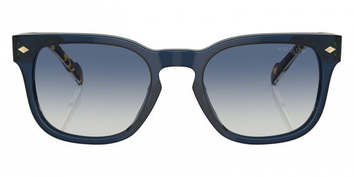 vogue eyewear™ VO5571S 31434L 53 - Transparent Blue/Top Crystal/Yellow Havana
