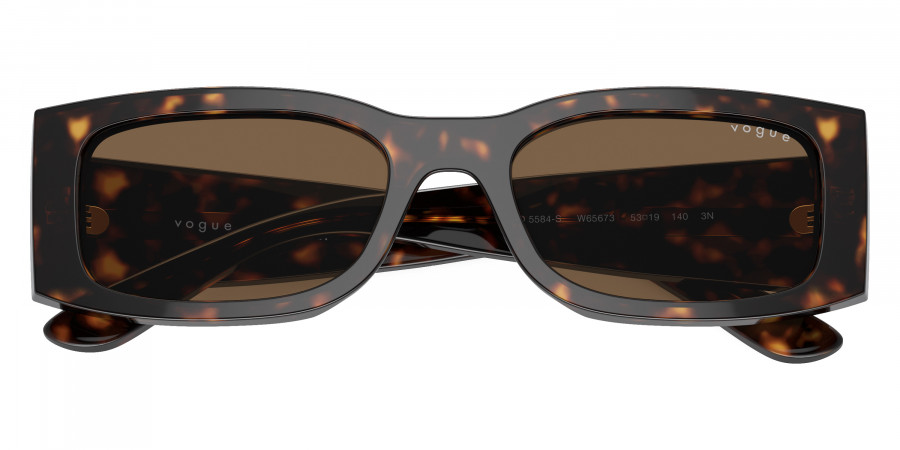 Color: Dark Havana (W65673) - Vogue VO5584SW6567353
