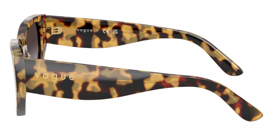 Color: Yellow Tortoise (26058G) - Vogue Eyewear VO5586S26058G53