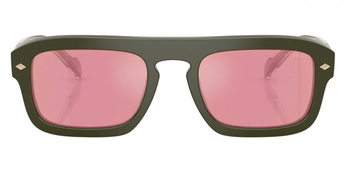 vogue eyewear™ VO5620S 3217F6 53 - Full Green/Top Crystal/Opal Green