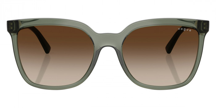 vogue eyewear™ VO5633SB 308613 56 - Transparent Mallard Green/Full Dark Green