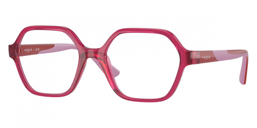 Vogue™ VY2022 3106 47 - Transparent Cherry/Full Red/Violet Rubber