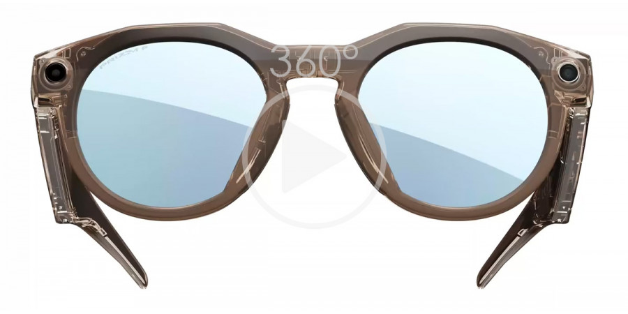META HSTN OW8002 800206 in Polished Brown Smoke frame with Prizm Deep Water Polarized lenses