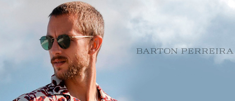 Barton Perreira Oval Sunglasses