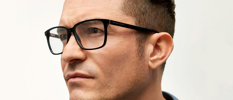 Boss Rectangle Eyeglasses & Frames