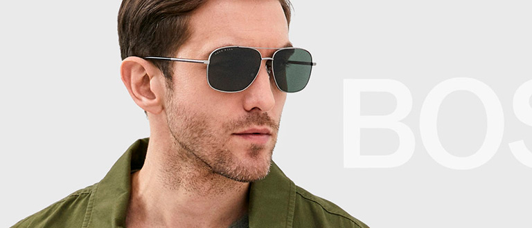 Boss Rectangle Sunglasses