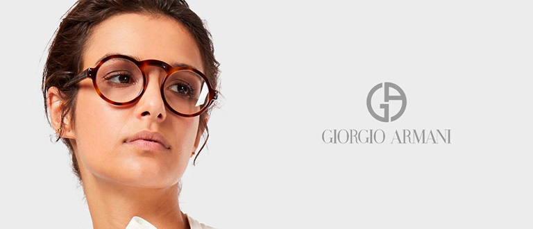 Giorgio Armani Round Eyeglasses & Frames