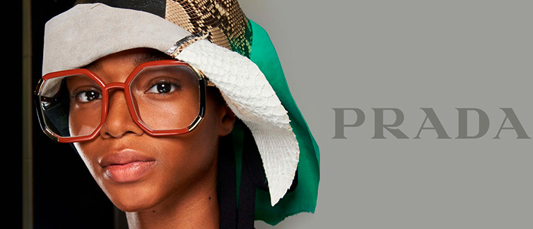 Prada Geometric Eyeglasses & Frames