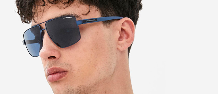 Sunglasses: Blue Color