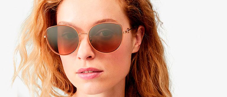 Sunglasses: Copper Color