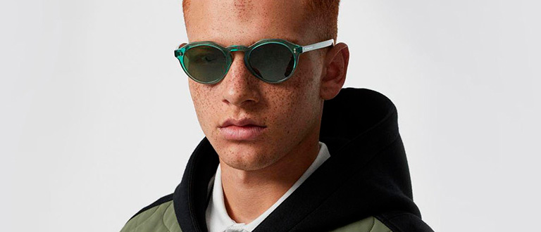 Sunglasses: Green Color