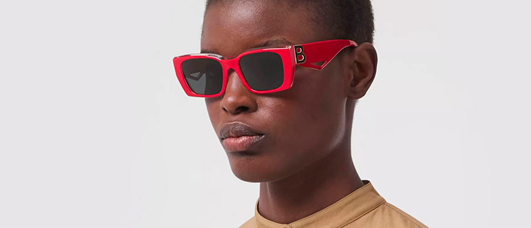 Sunglasses: Red Color