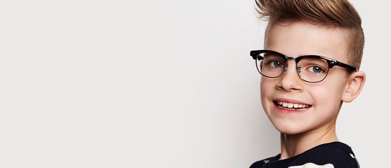 Browline Eyeglasses for Kids