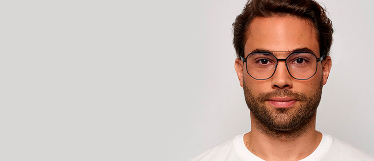 Irregular Eyeglasses for Men