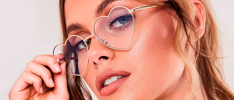 Heart Eyeglasses & Frames for Women