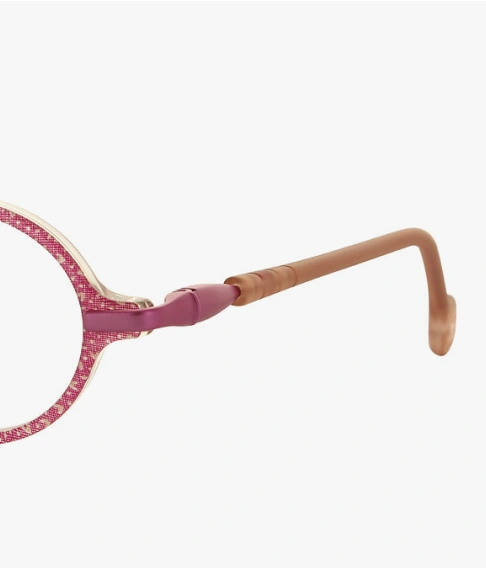 Kids oval glasses LaFont ABS model