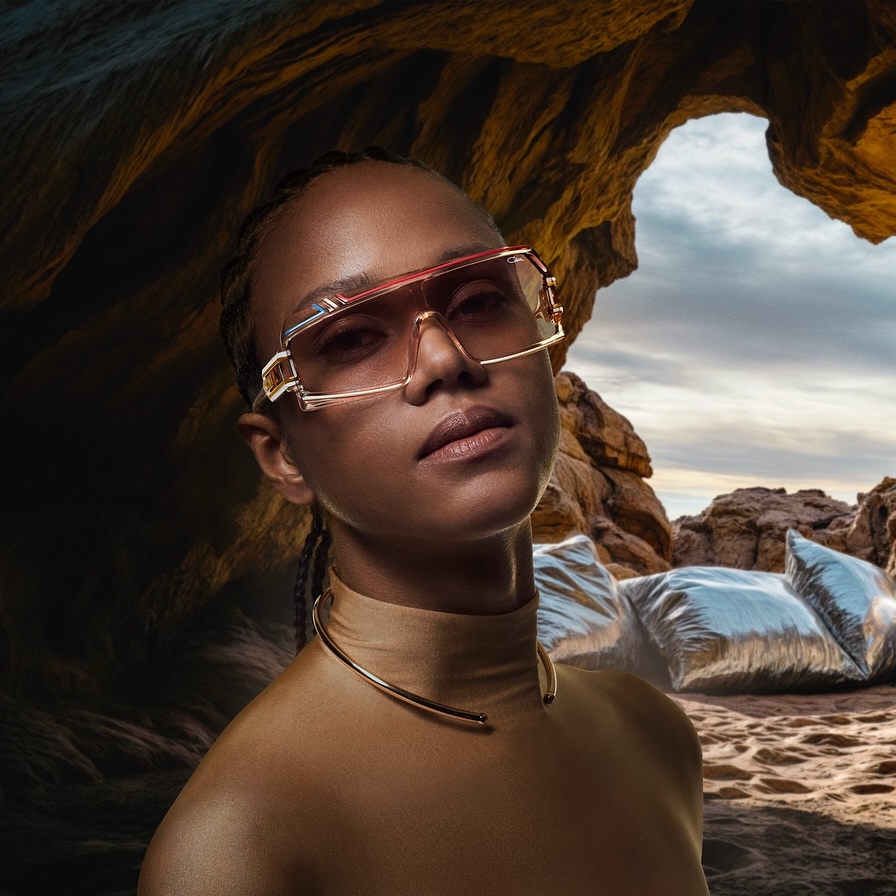 Woman in 858 sunnies