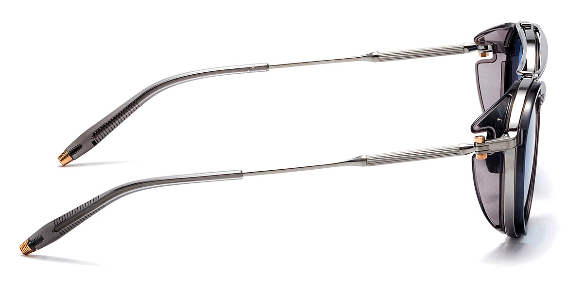 Color: Brushed Palladium/Crystal Gray (501B) - Akoni AKS-501B-51