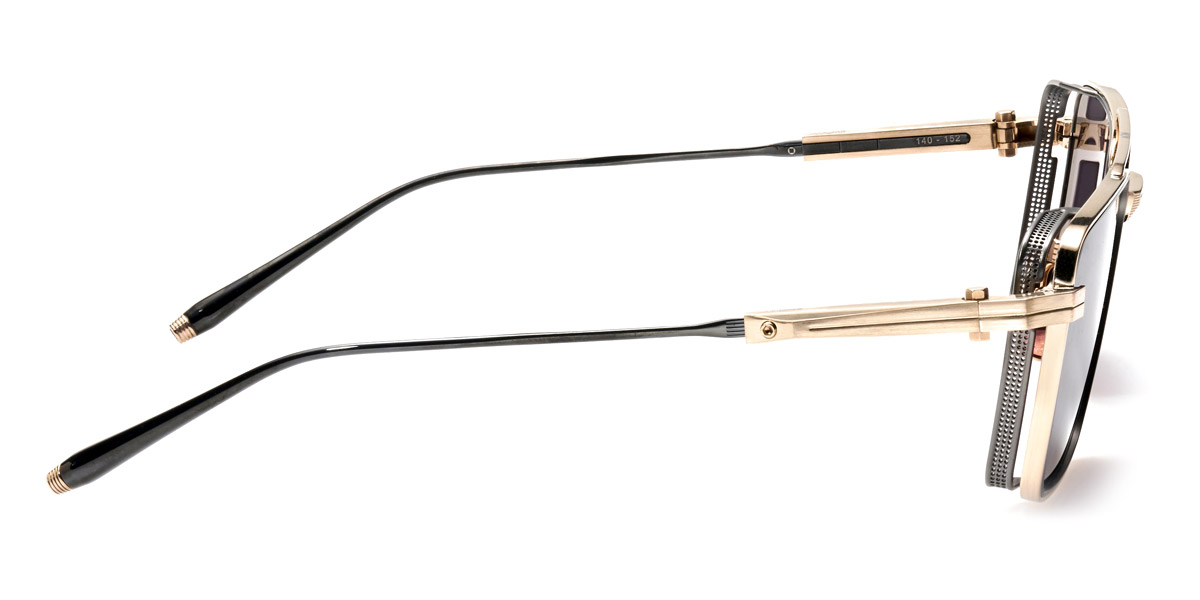 Color: Brushed 12k Gold with Matte Black (504E) - Akoni AKOSprint-A504E55