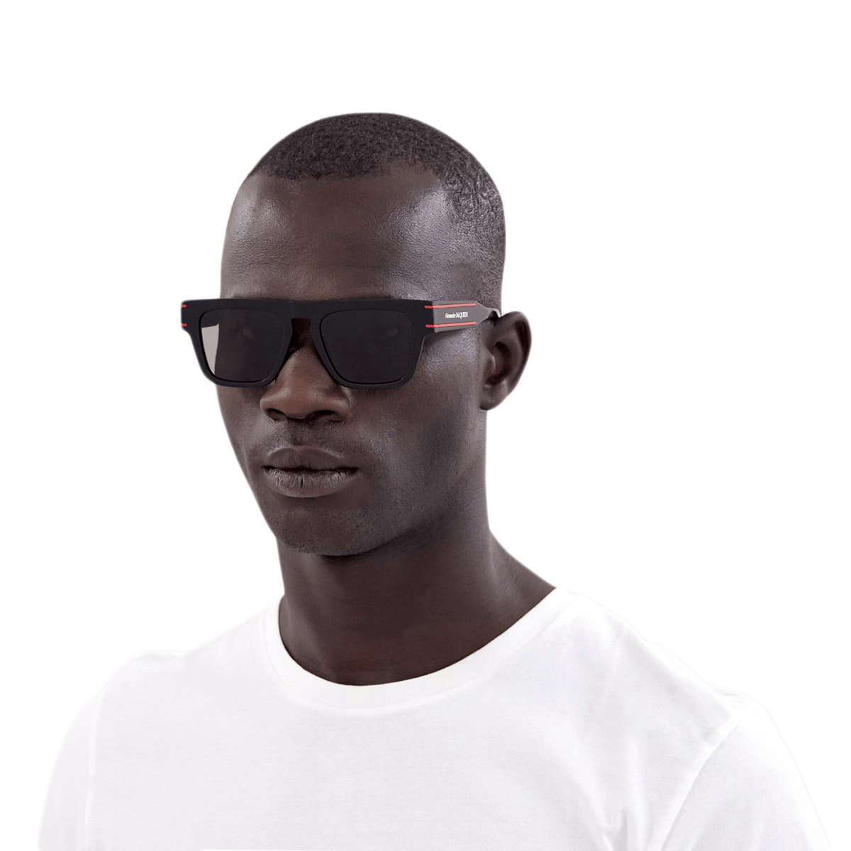 Alexander McQueen™ AM0397S Square Sunglasses | EyeOns.com