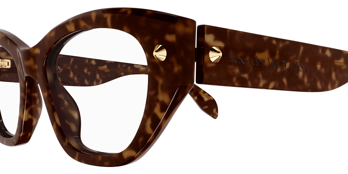 Color: Havana (002) - Alexander McQueen AM0410O00252