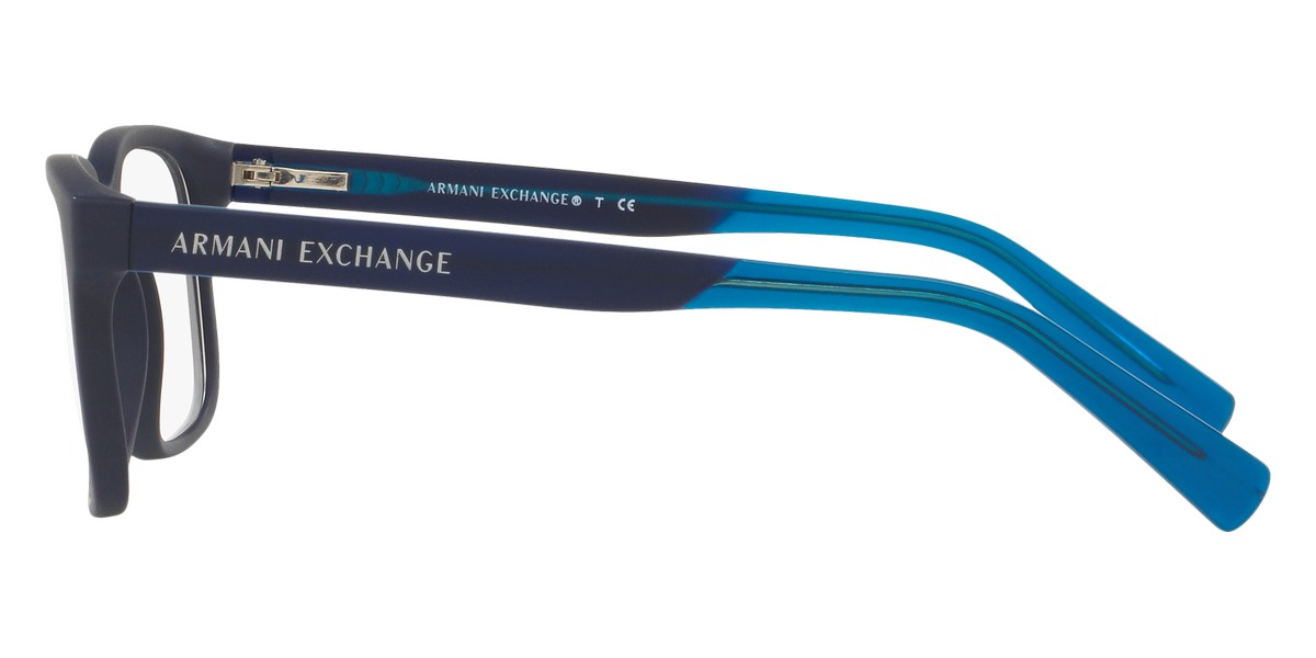 Armani Exchange™ AX3029 8183 54 Matte Blue Eyeglasses