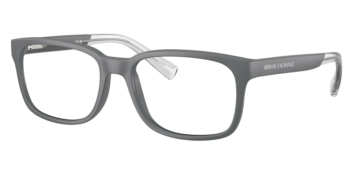 Color: Matte Gray/Transparent Gray (8296) - Armani Exchange AX3029829654