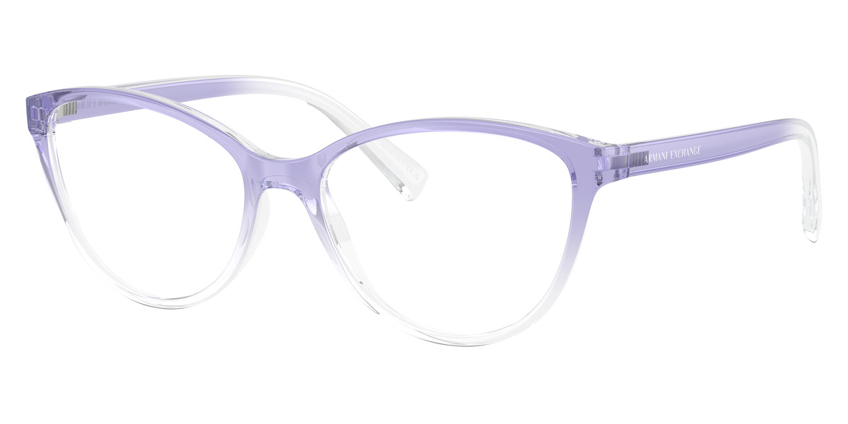 Color: Shiny Lilac Gradient Crystal (8323) - Armani Exchange AX3053832353