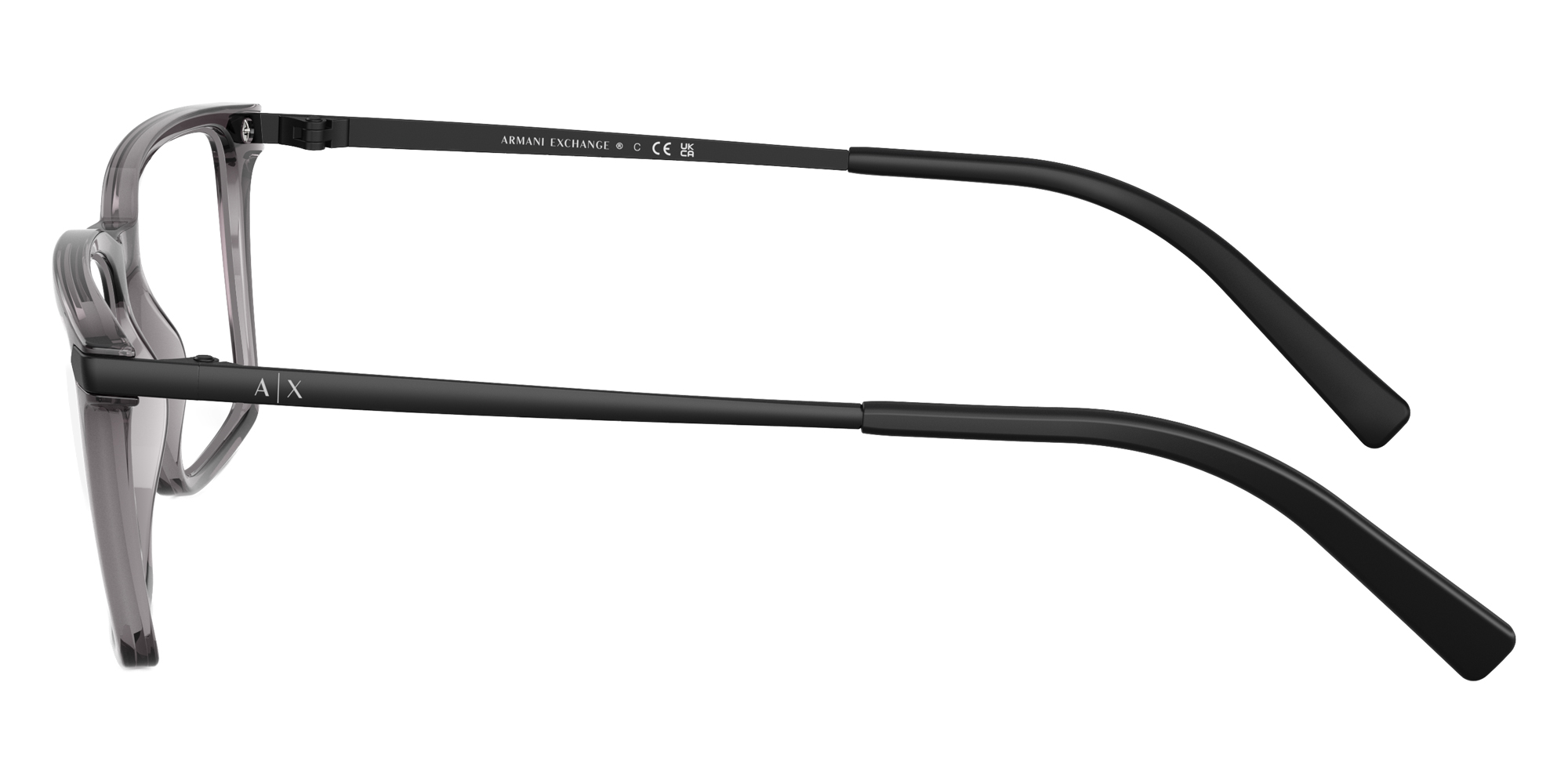 Color: Shiny Transparent Gray (8239) - ARMANI EXCHANGE AX3077823954