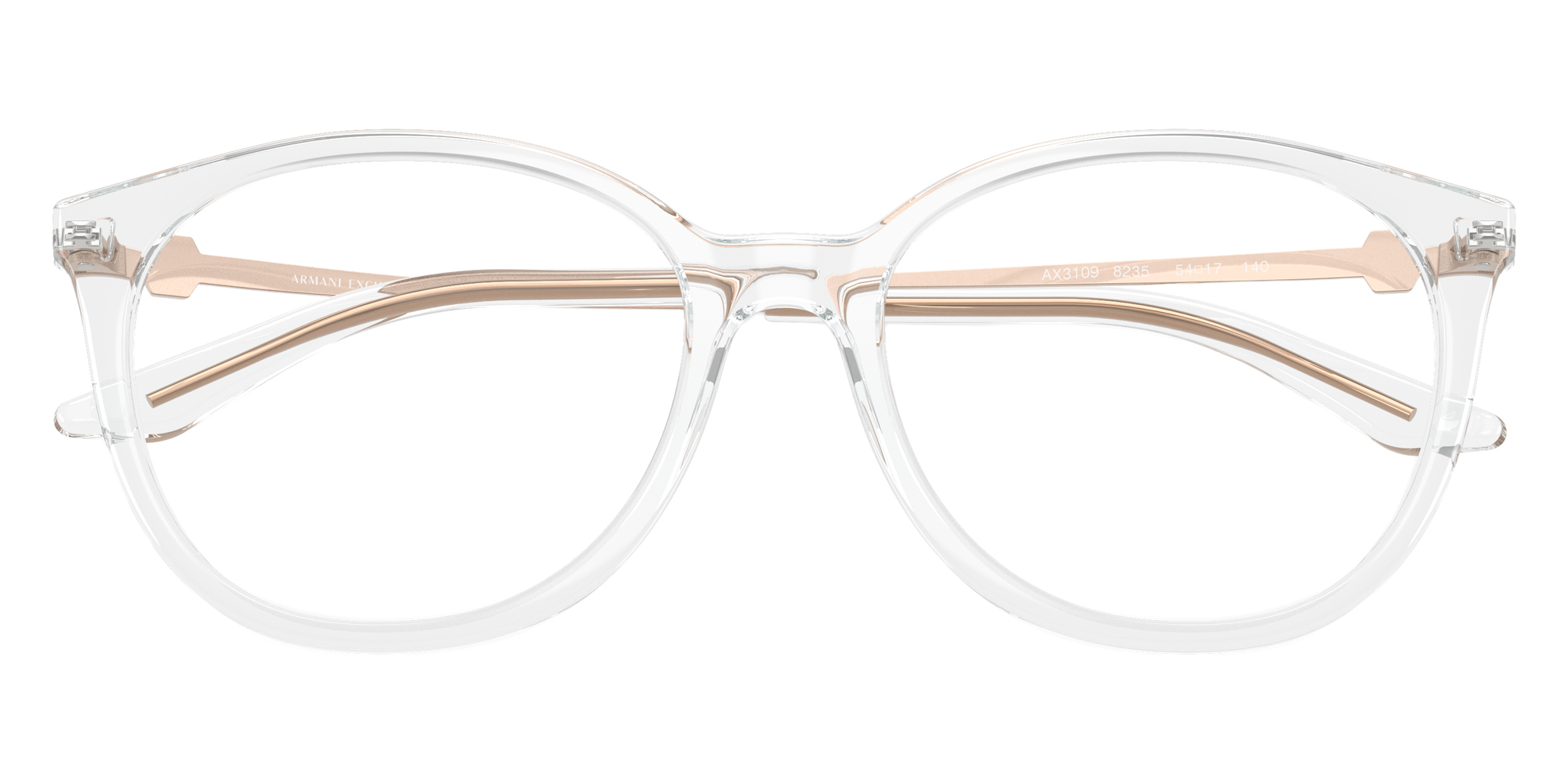 Color: Shiny Crystal (8235) - ARMANI EXCHANGE AX3109823554