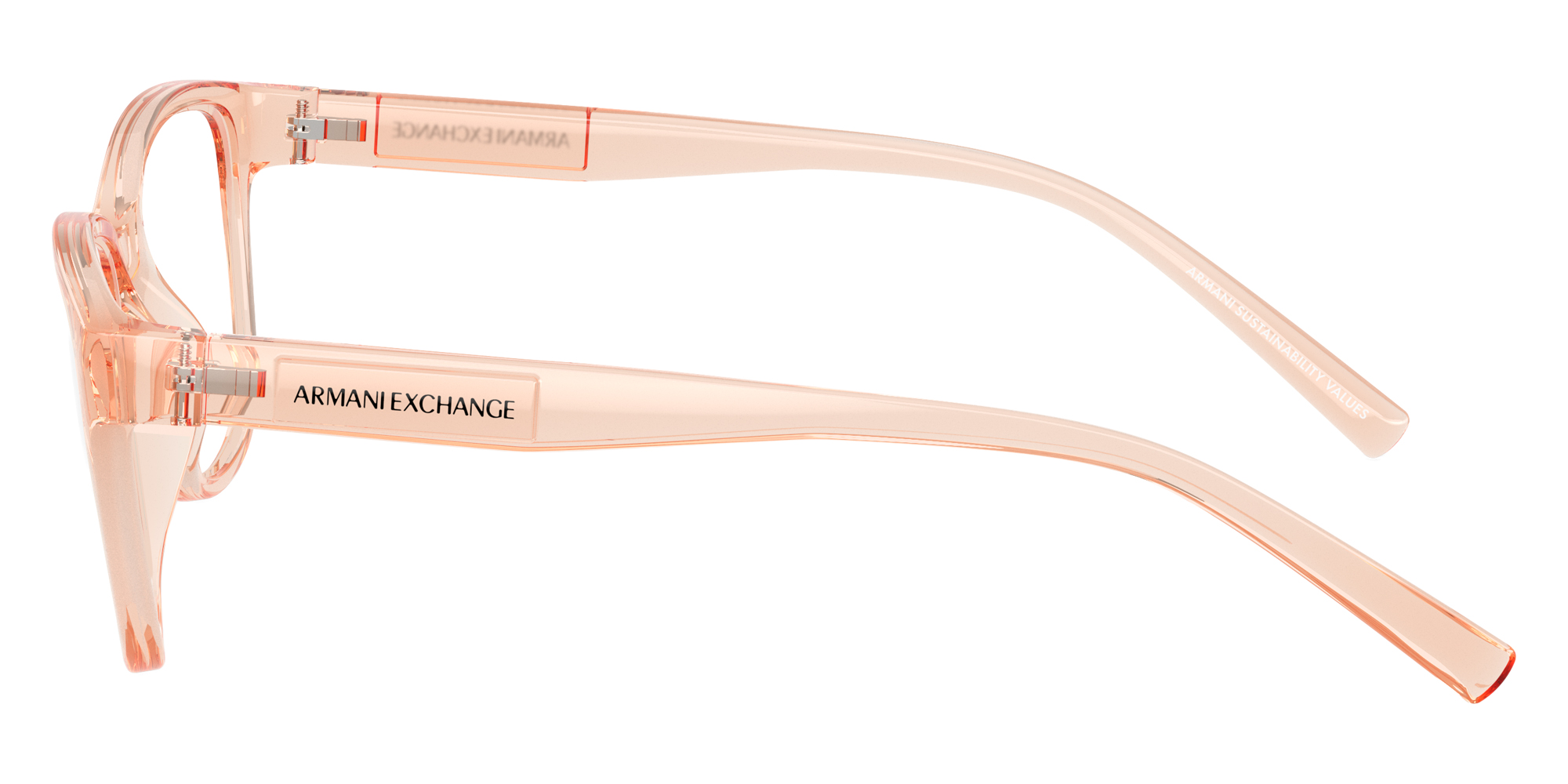 Color: Transparent Peach (8395) - ARMANI EXCHANGE AX3111U839554