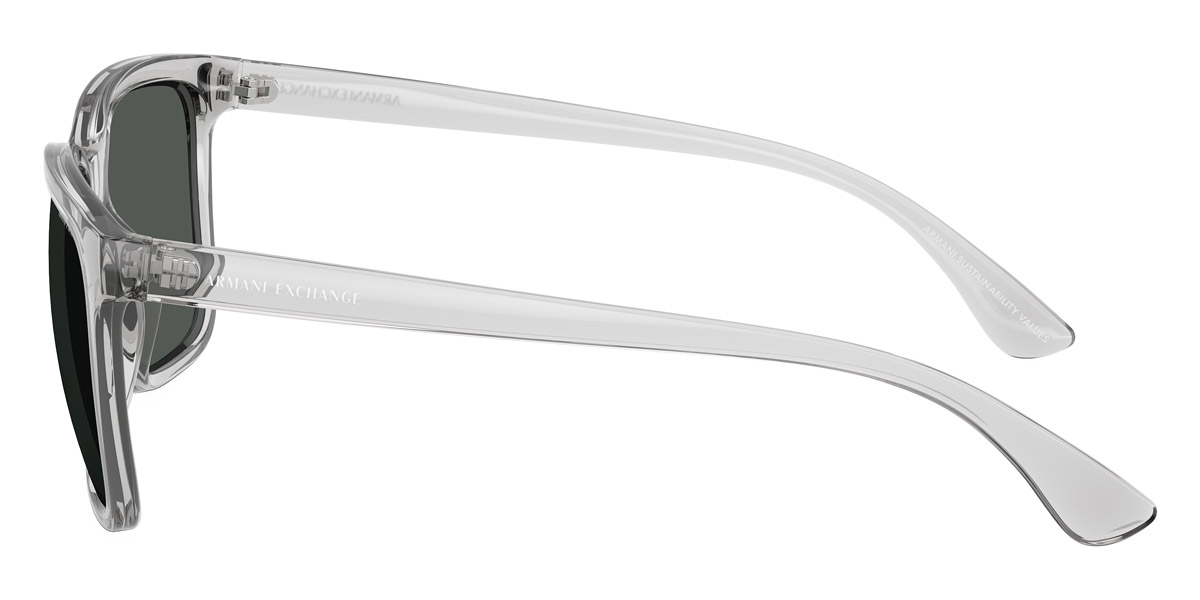 Color: Shiny Transparent Gray (823987) - Armani Exchange AX4112SU82398755