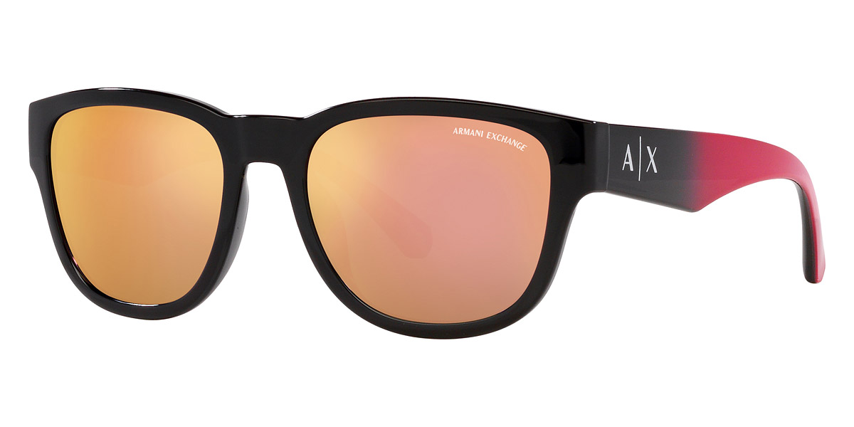 Color: Shiny Black/Violet (81861T) - Armani Exchange AX4115SU81861T54