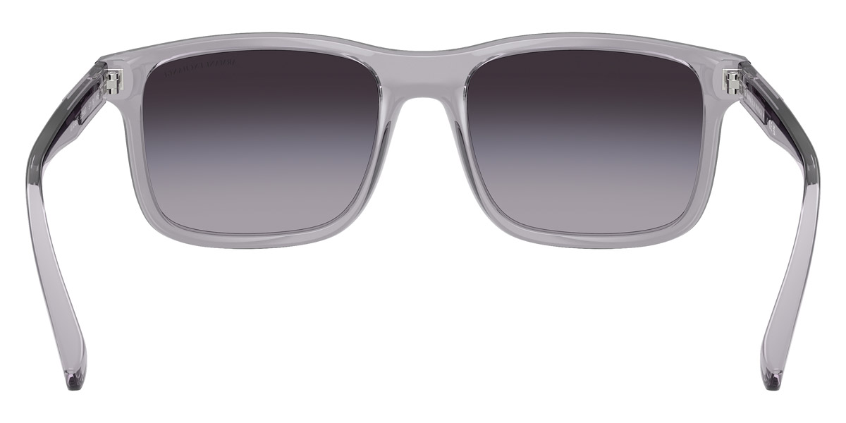 Color: Shiny Transparent Gray (82398G) - Armani Exchange AX4145SF82398G57