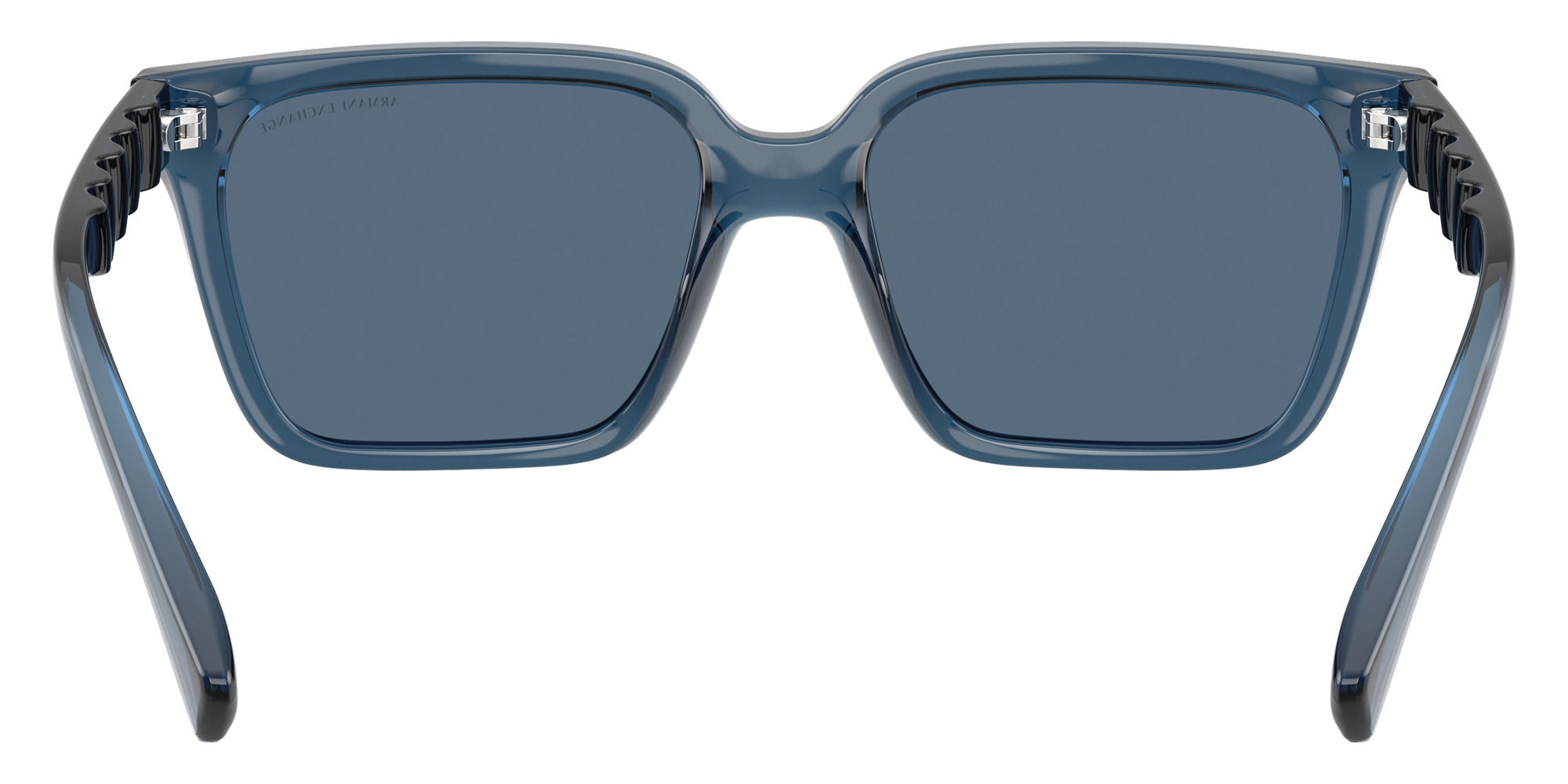 Color: Shiny Transparent Blue (840180) - ARMANI EXCHANGE AX4147S84018056